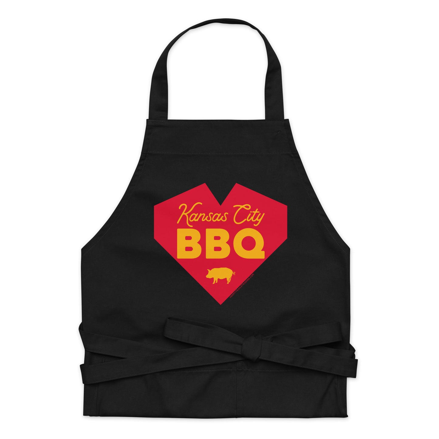 Kansas City BBQ Love - Organic Cotton Apron