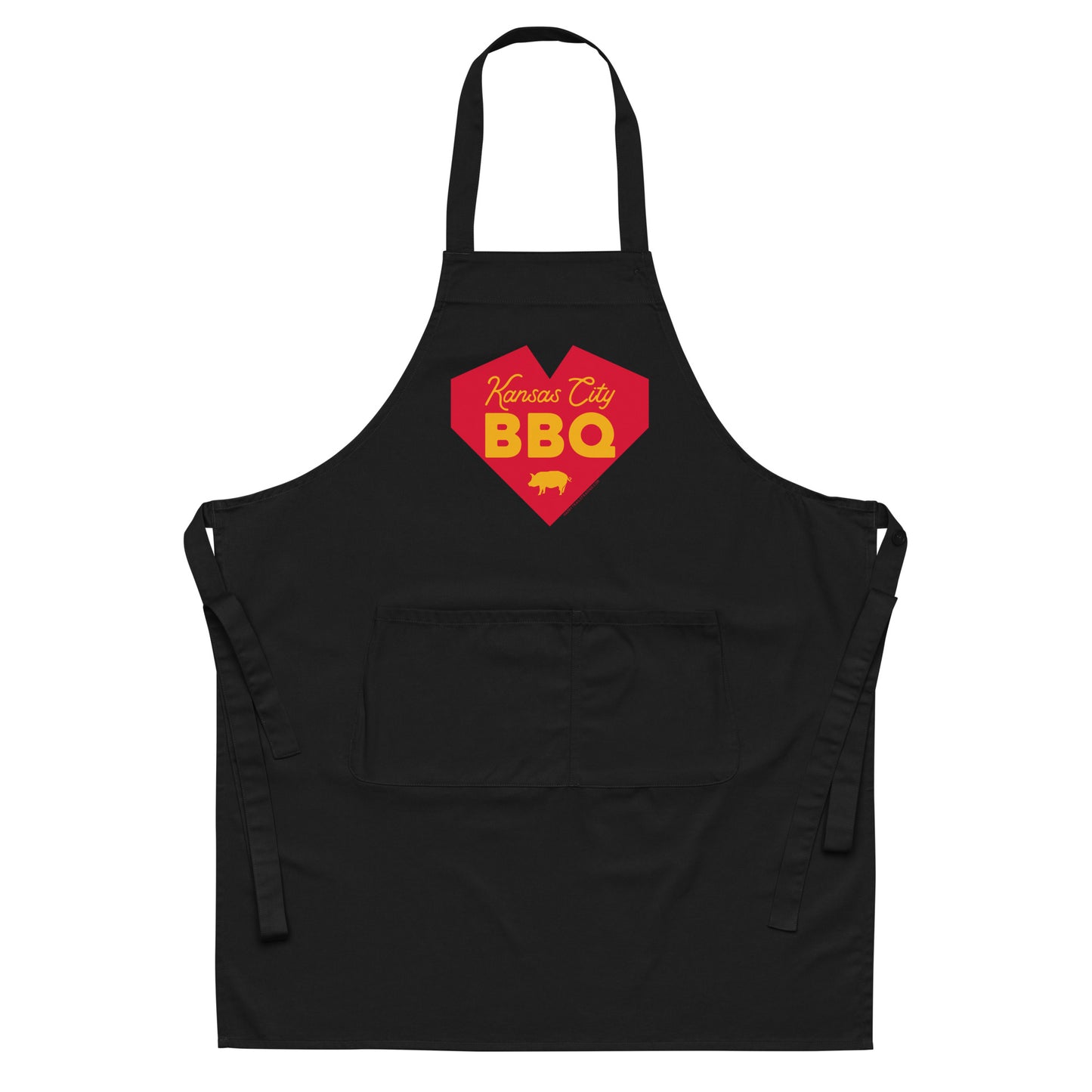 Kansas City BBQ Love - Organic Cotton Apron