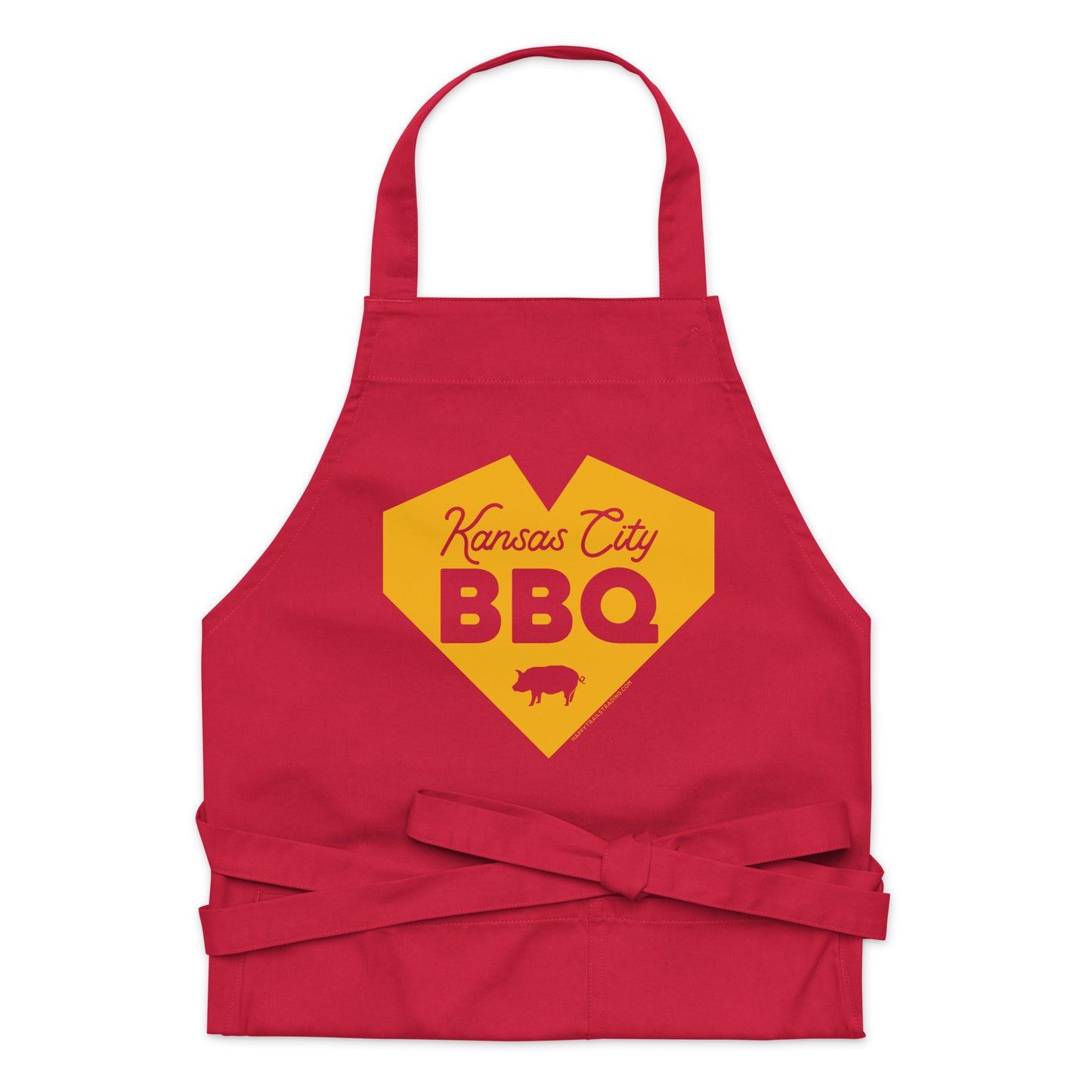 Kansas City BBQ Love - Organic Cotton Apron