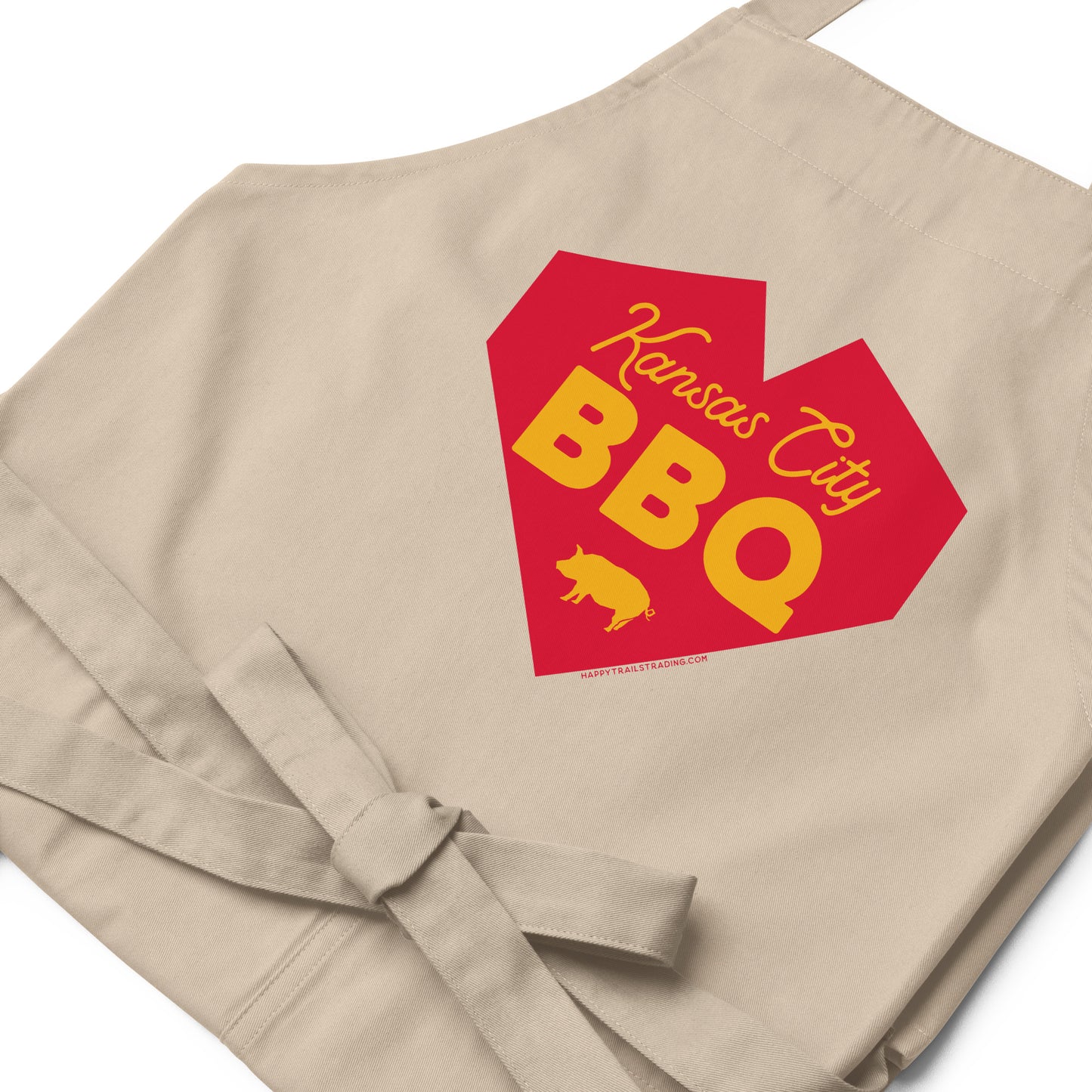 Kansas City BBQ Love - Organic Cotton Apron