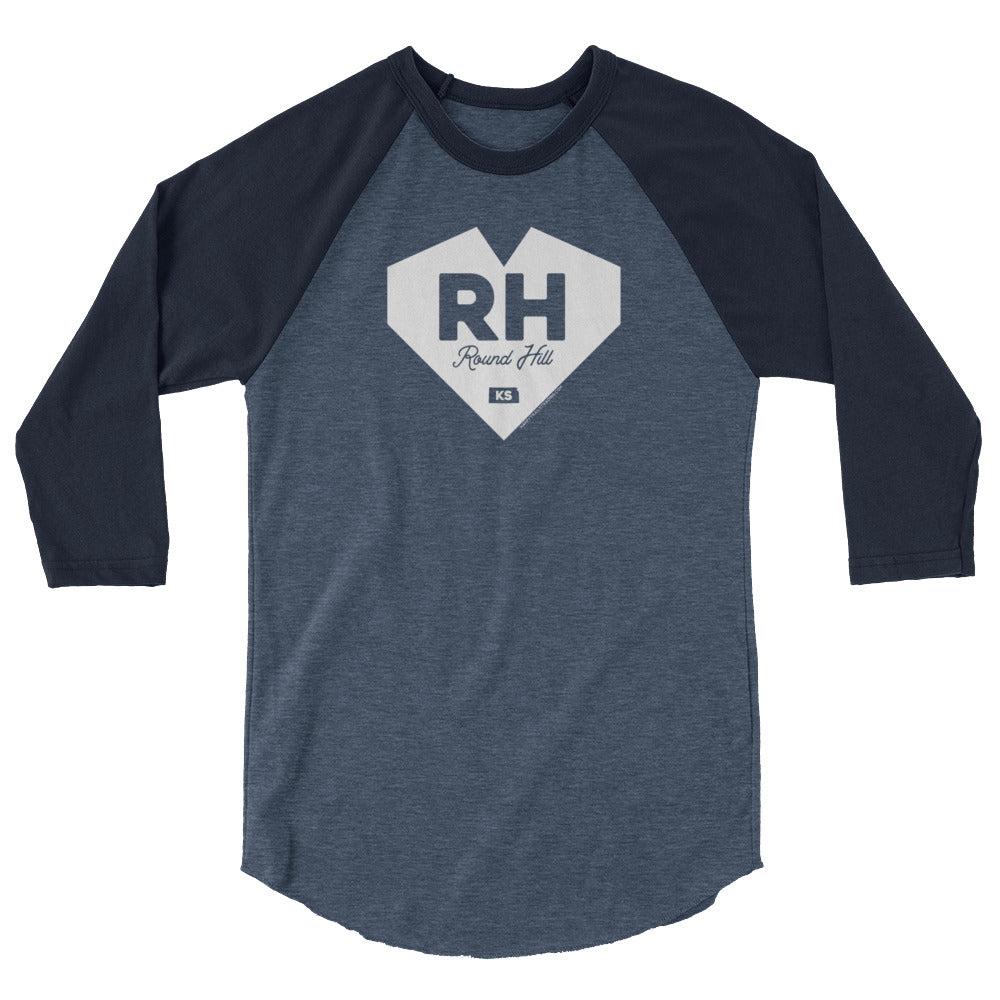 Round Hill Love - 3/4 Sleeve Raglan Shirt