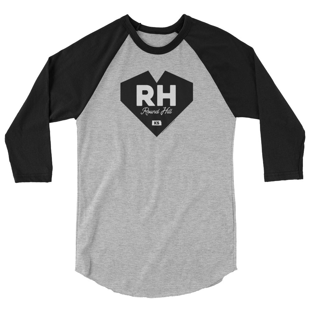 Round Hill Love - 3/4 Sleeve Raglan Shirt