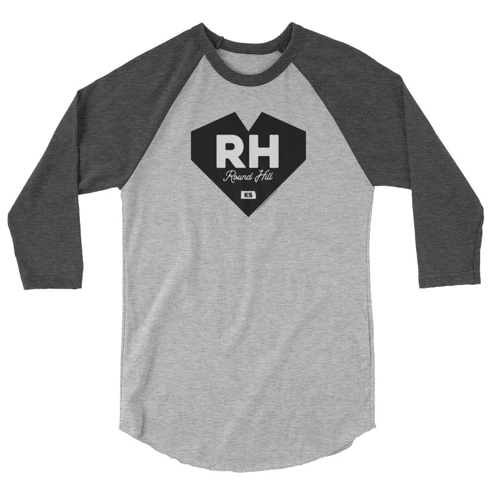 Round Hill Love - 3/4 Sleeve Raglan Shirt