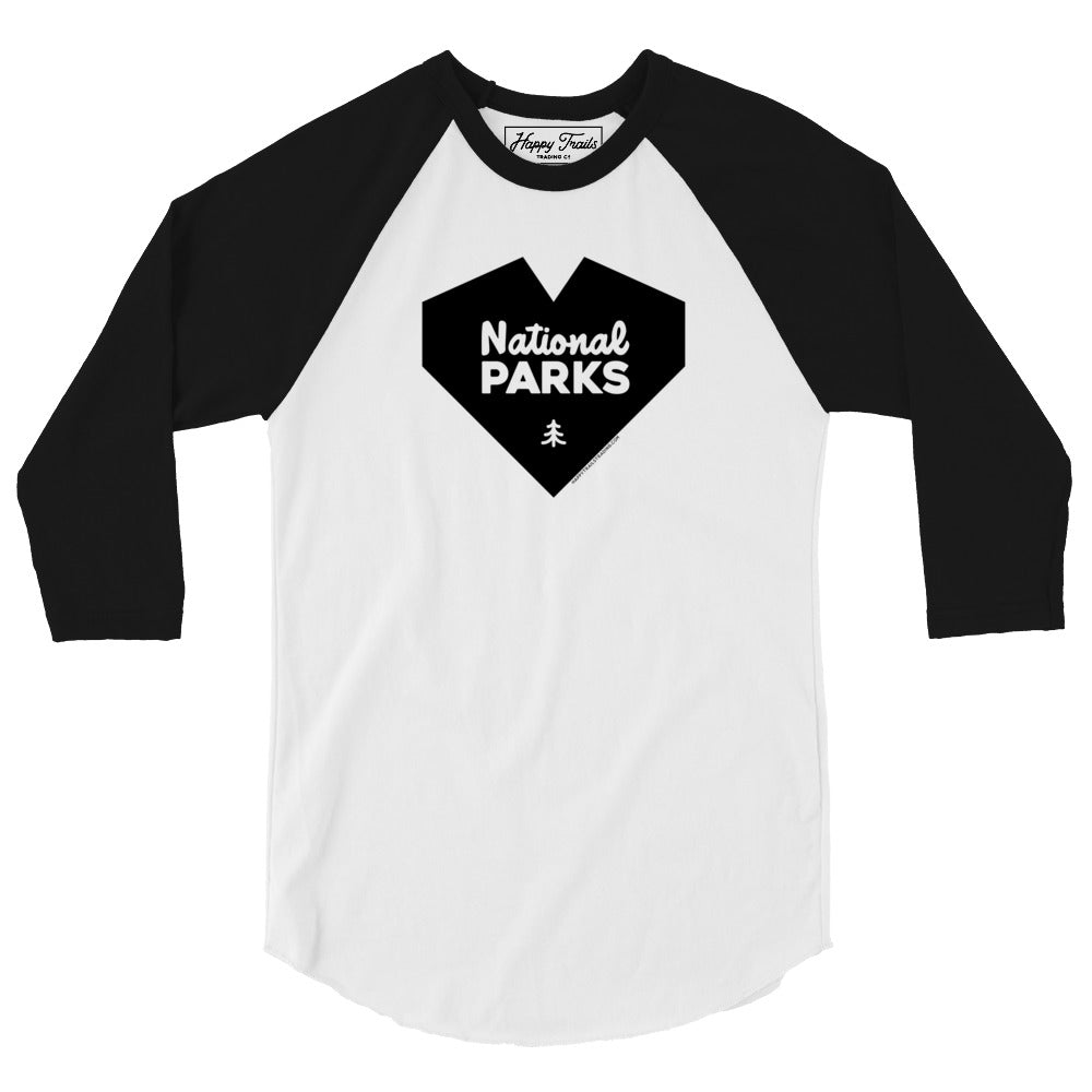 National Park Love - 3/4 Sleeve Raglan Shirt