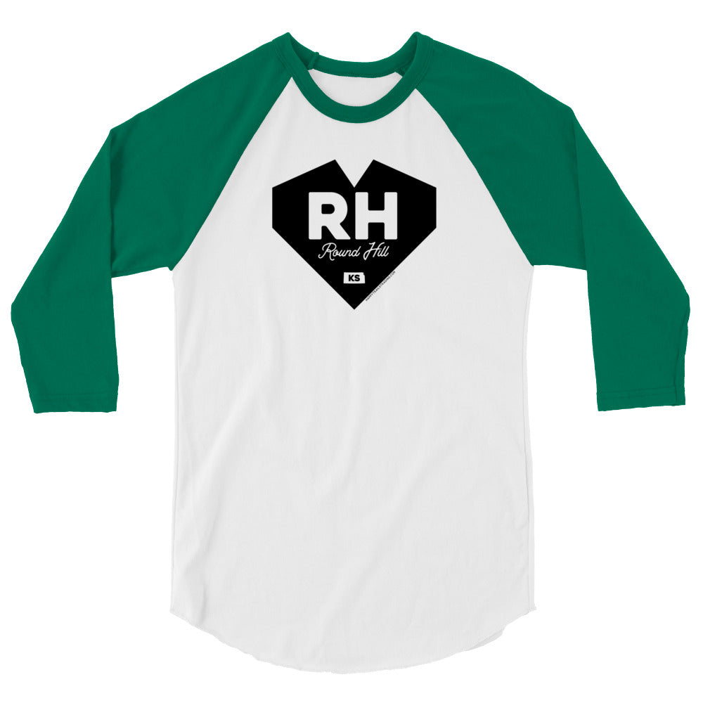 Round Hill Love - 3/4 Sleeve Raglan Shirt