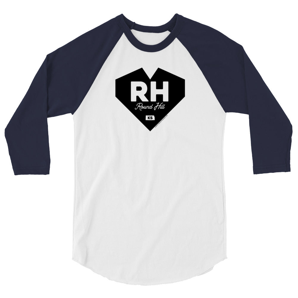 Round Hill Love - 3/4 Sleeve Raglan Shirt