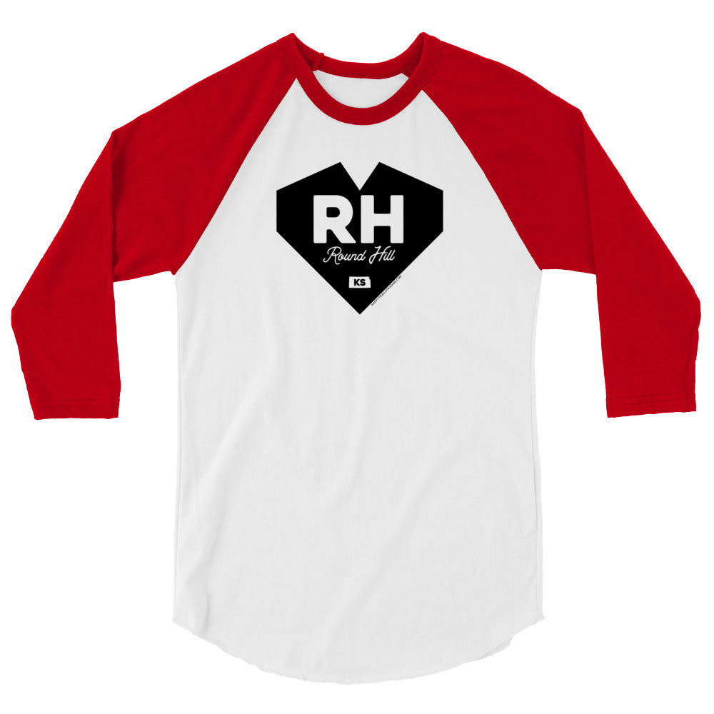 Round Hill Love - 3/4 Sleeve Raglan Shirt