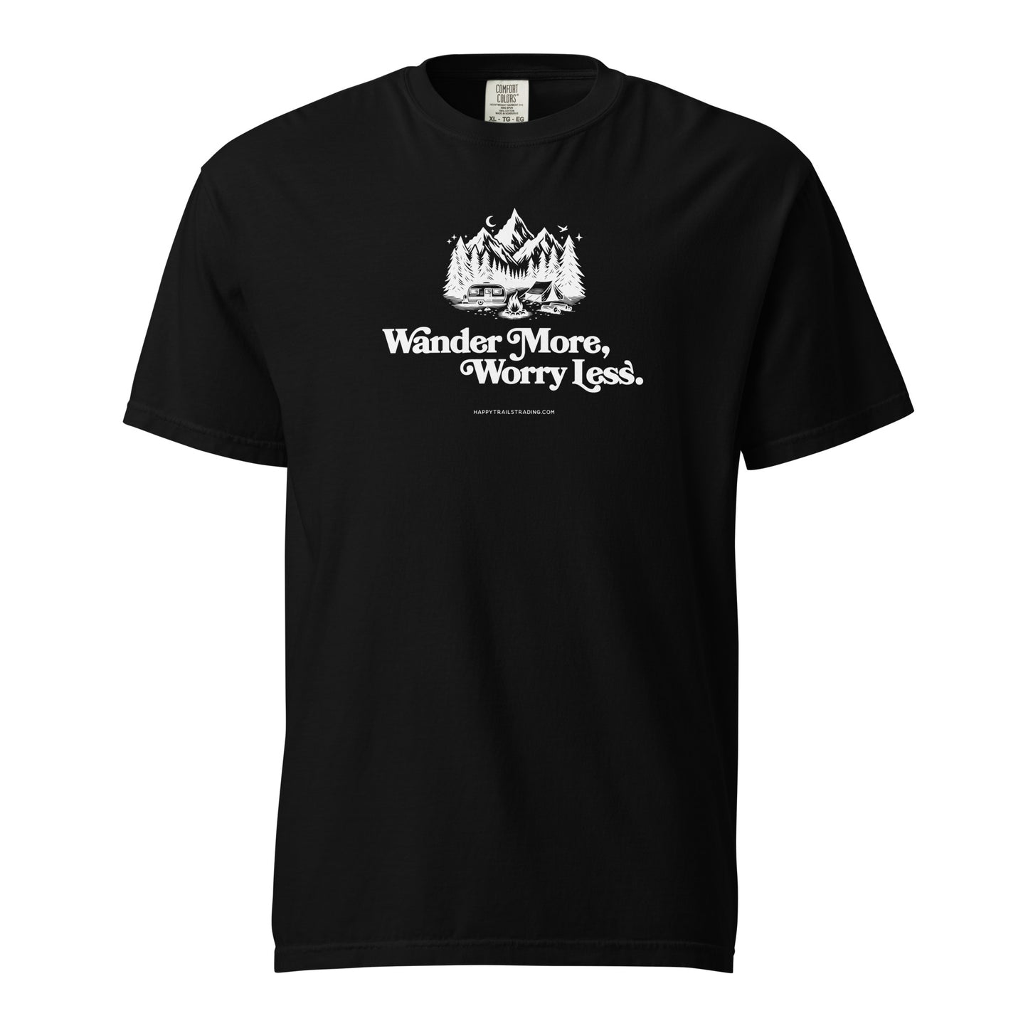 Wander More, Worry Less - Unisex T-Shirt