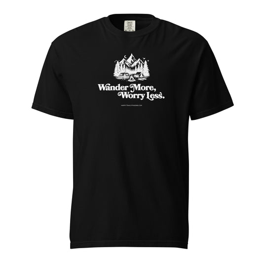Wander More, Worry Less - Unisex T-Shirt