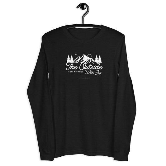 Outside With Joy - Unisex Long Sleeve Tee