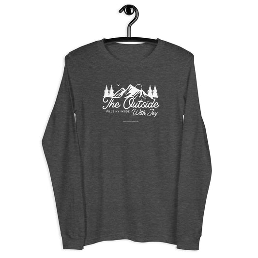 Outside With Joy - Unisex Long Sleeve Tee
