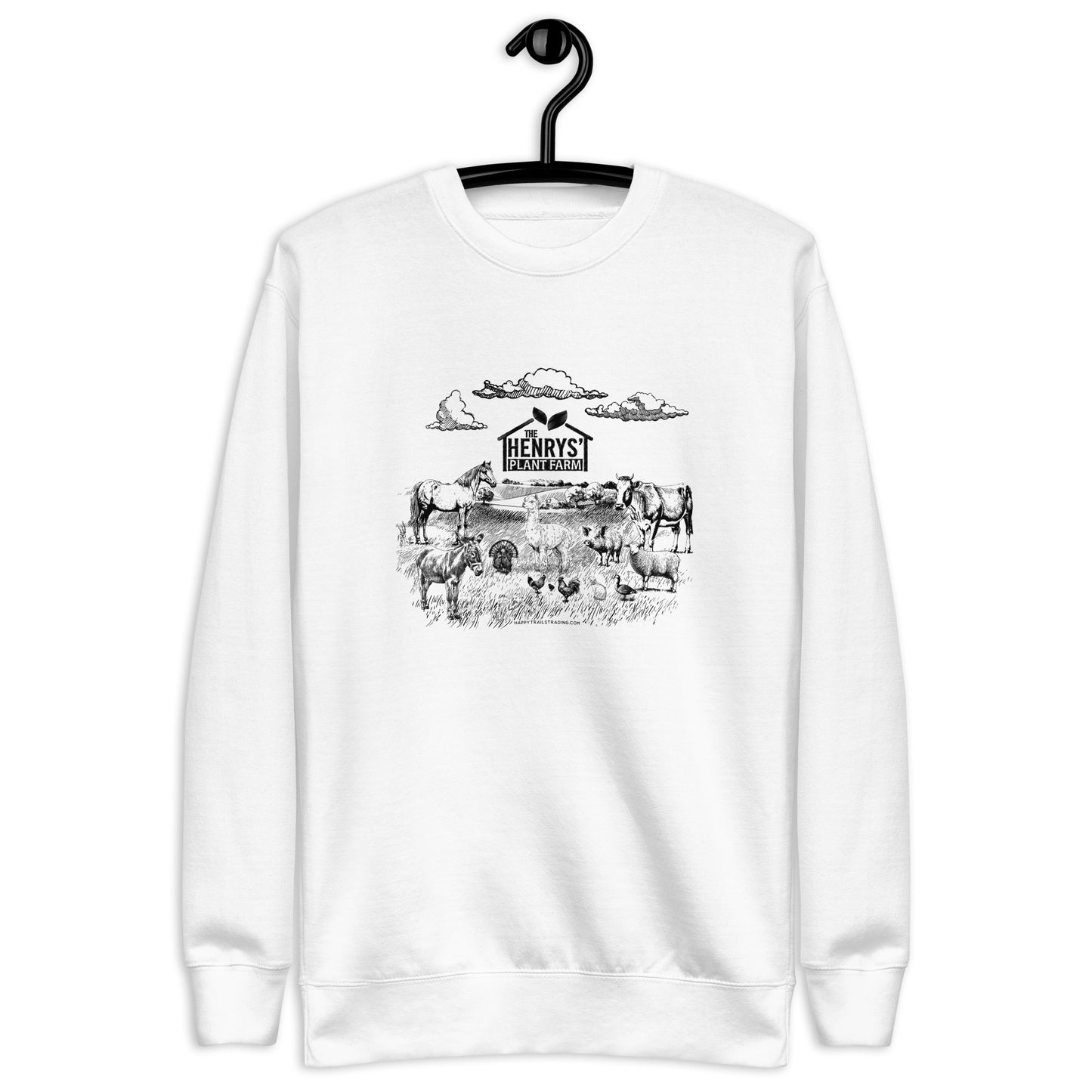 The Henrys' Plant Farm Animals - Unisex Premium Sweatshirt