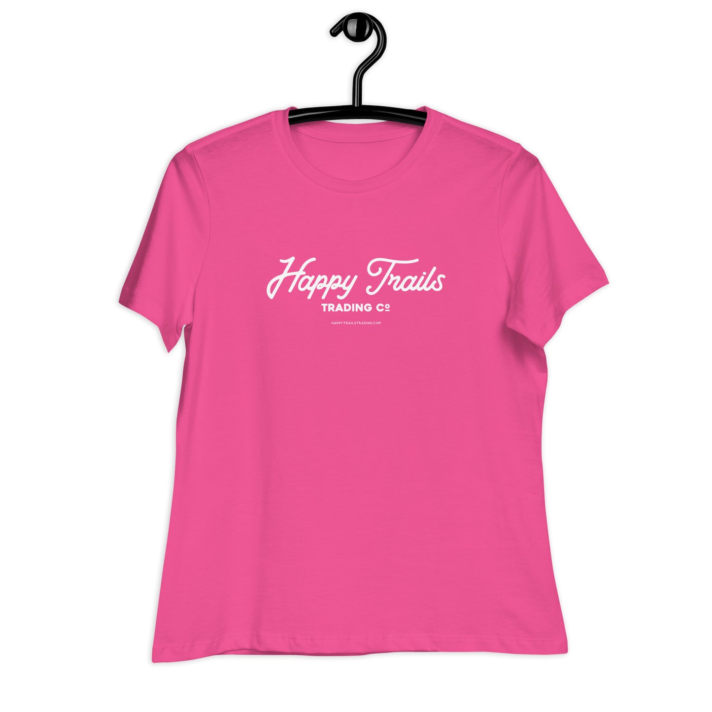 Happy Trails Classic Logo Tee - Women's Relaxed T-Shirt