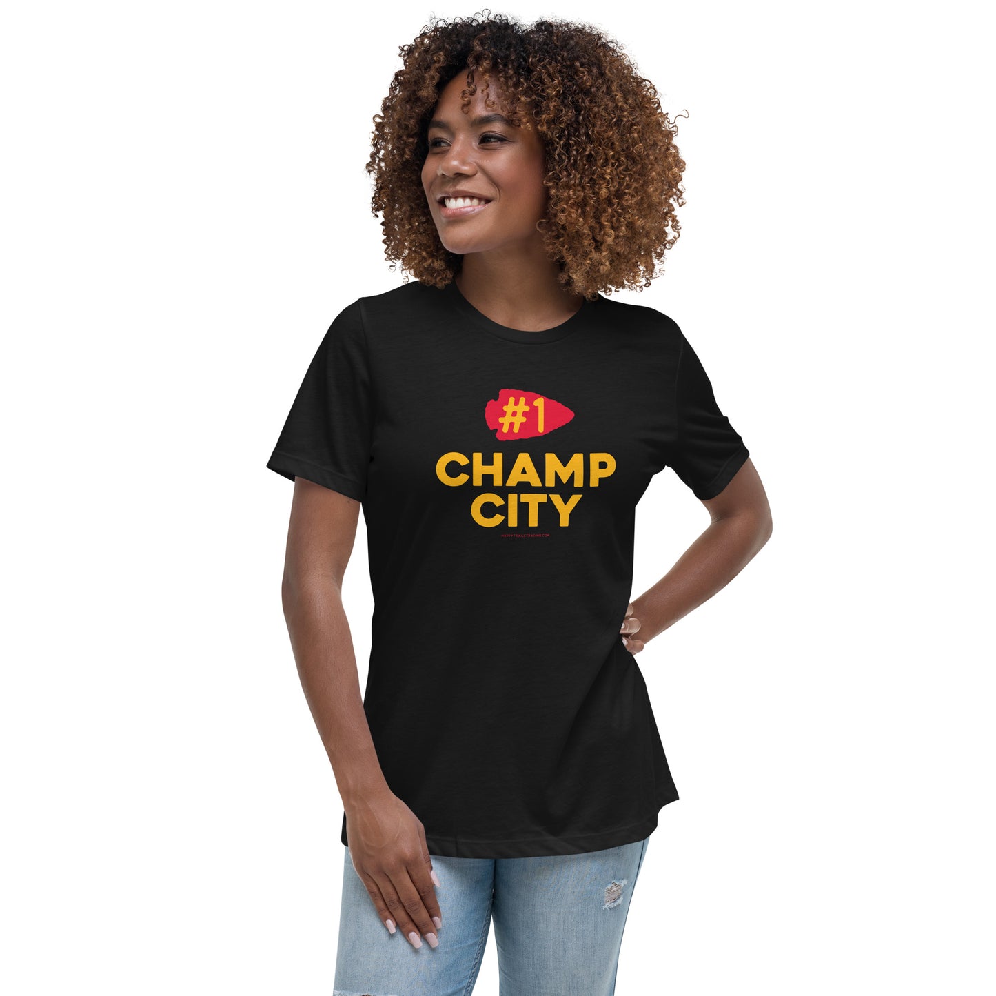 KC Champ City - Women's Relaxed T-Shirt