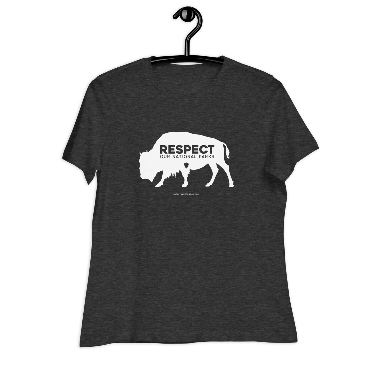 Respect Our National Parks Buffalo - Women's Relaxed T-Shirt