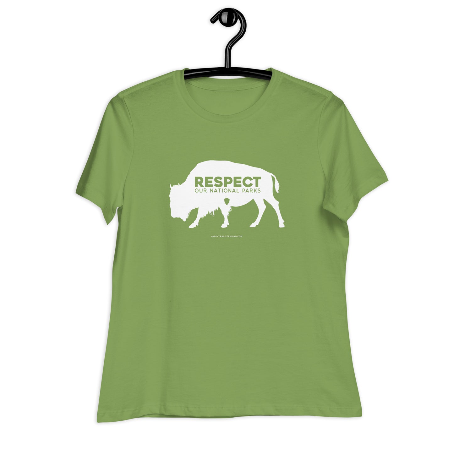 Respect Our National Parks Buffalo - Women's Relaxed T-Shirt