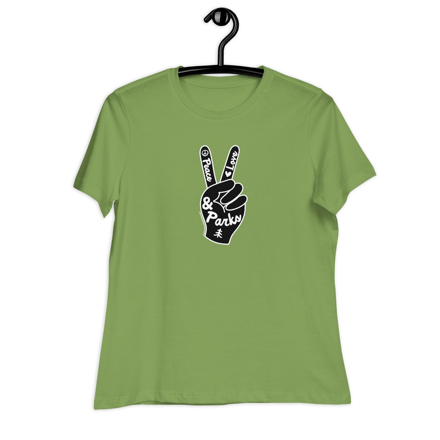 Peace, Love & Parks - Women's Relaxed T-Shirt