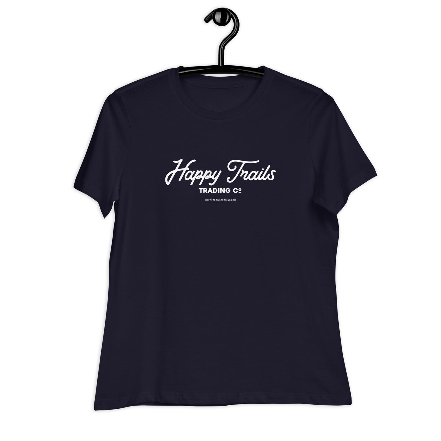 Happy Trails Classic Logo Tee - Women's Relaxed T-Shirt