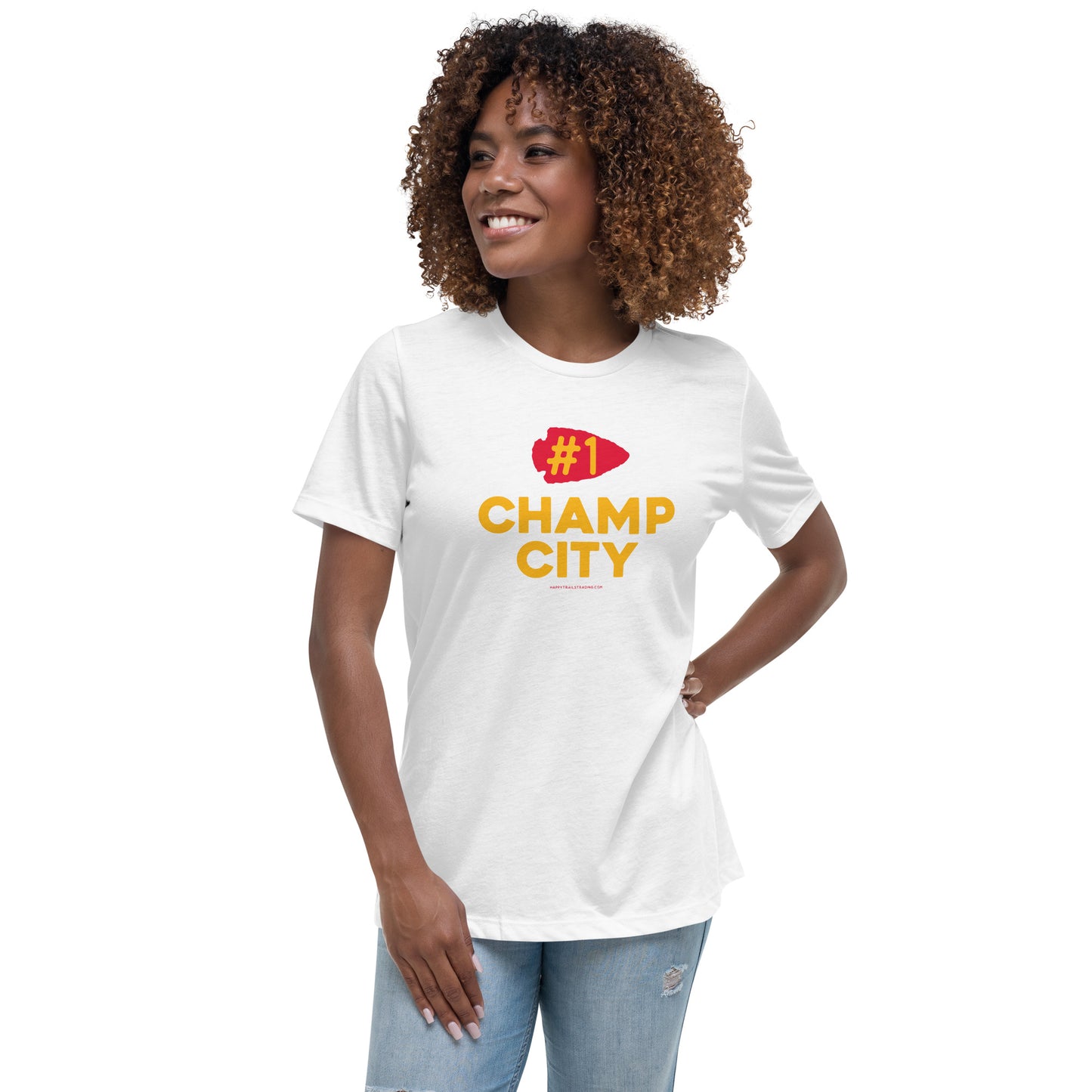 KC Champ City - Women's Relaxed T-Shirt