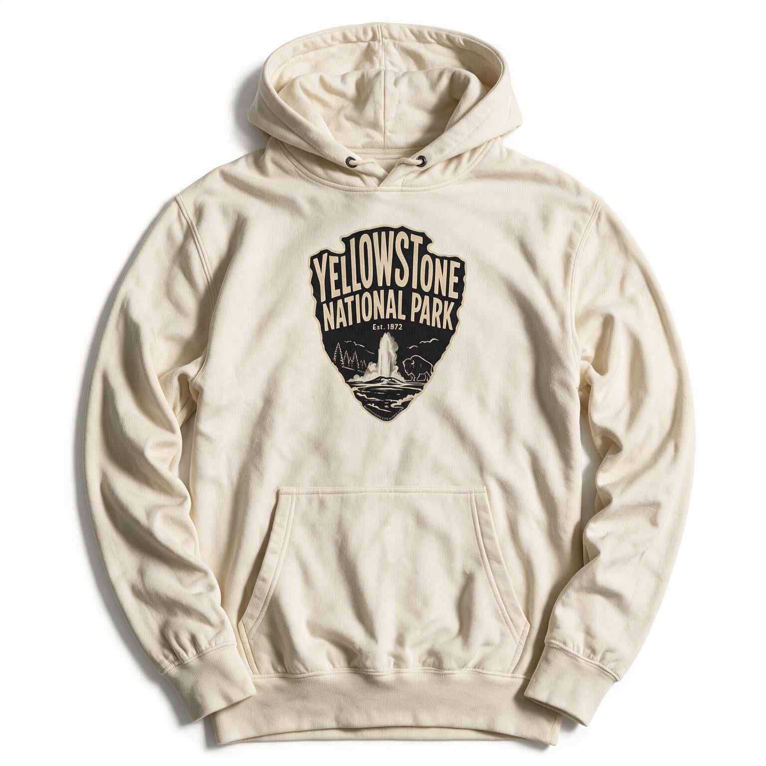 Yellowstone National Park Arrowhead Hoodie – Happy Trails Trading