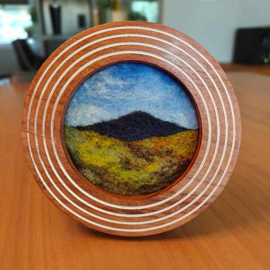 Alpine View - Fiber Art