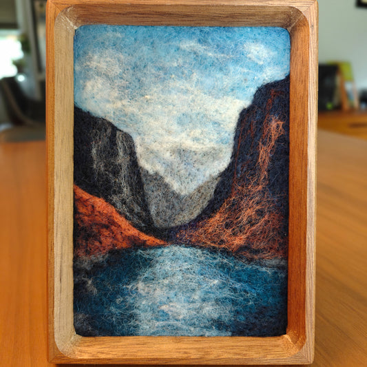 Big Bend - Fiber Art