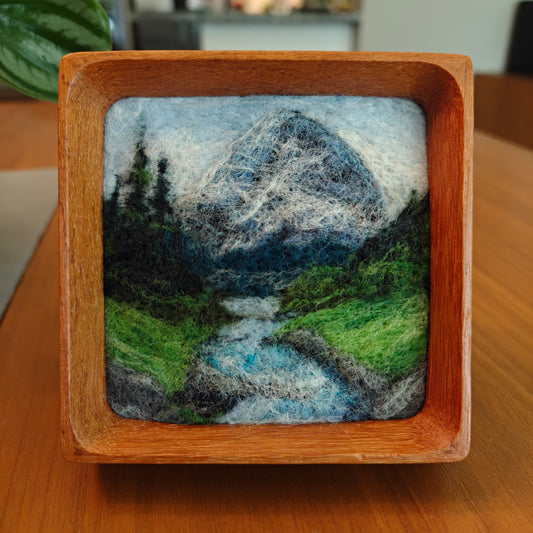 Glacier National Park - Fiber Art