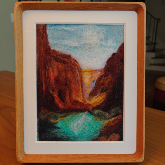 Grand Canyon - Fiber Art