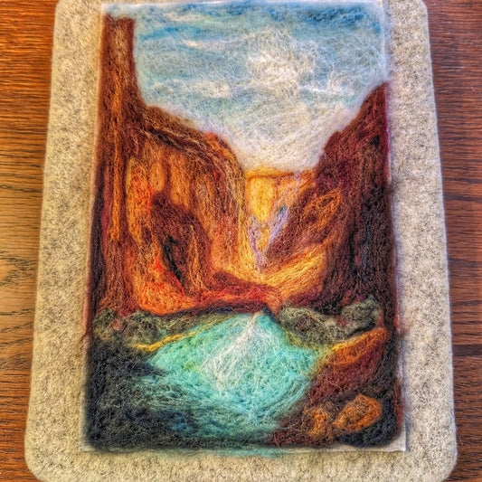 Grand Canyon - Fiber Art