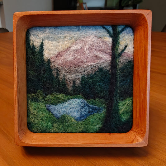 Mount Rainier National Park - Fiber Art