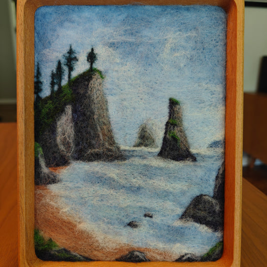 Olympic National Park - Fiber Art