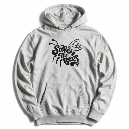 The "Save The Bees" Retro Script Hoodie