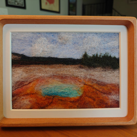Yellowstone - Fiber Art