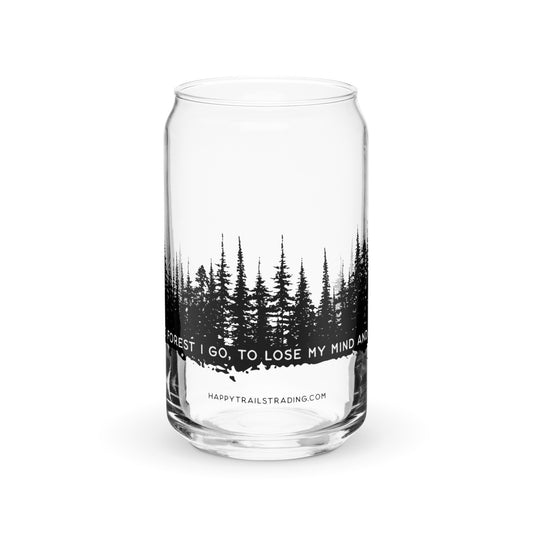 Into The Forest - Can-shaped Glass