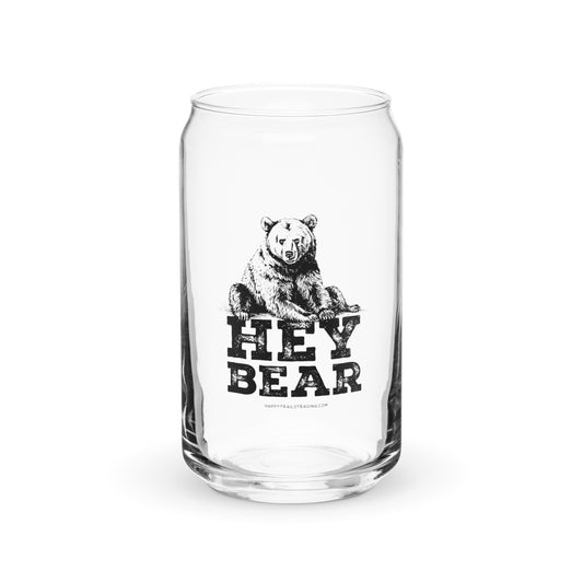 Hey Bear - Can-shaped Glass