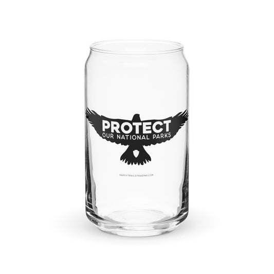 Protect Our Parks - Can-shaped Glass