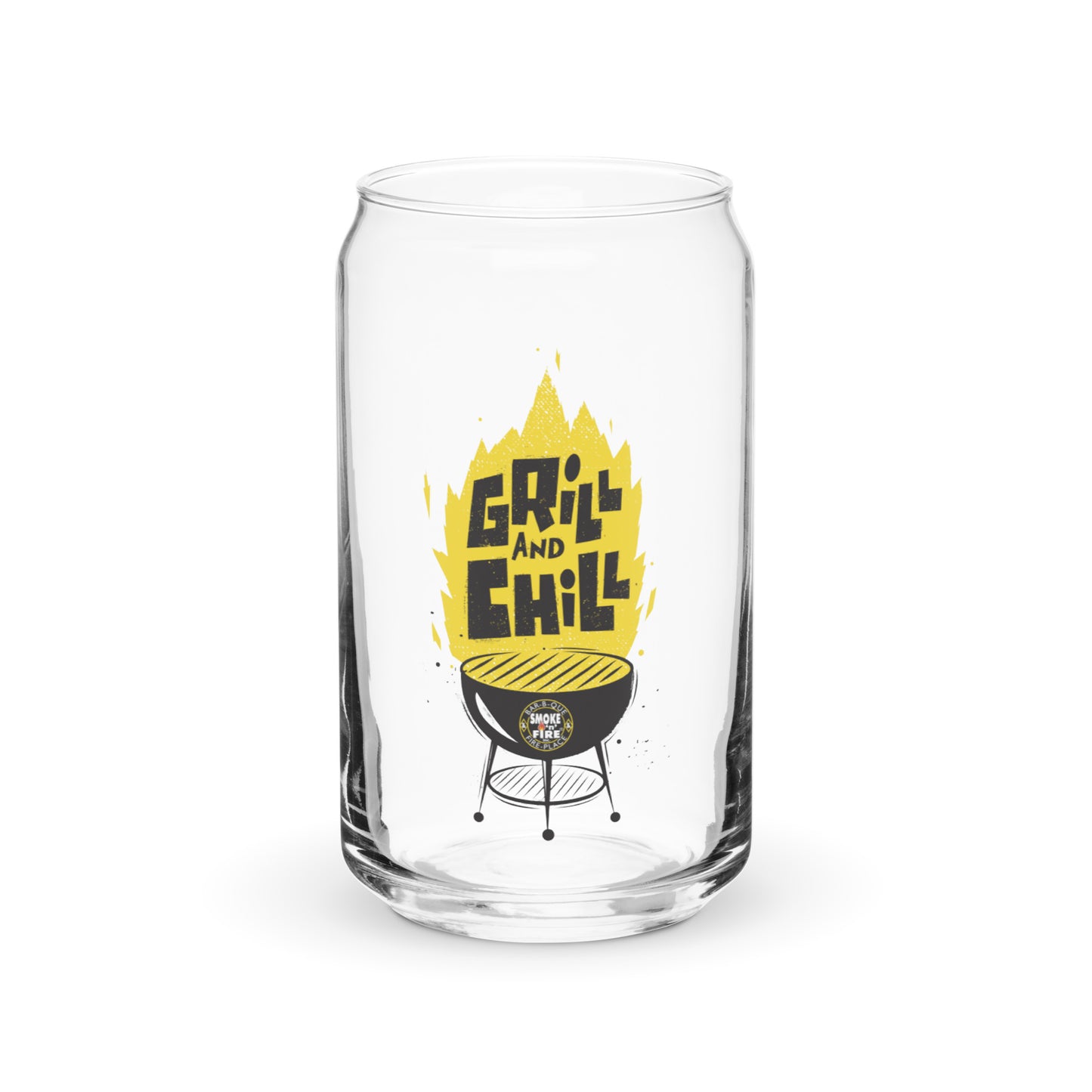 Grill and Chill - Can-shaped Glass