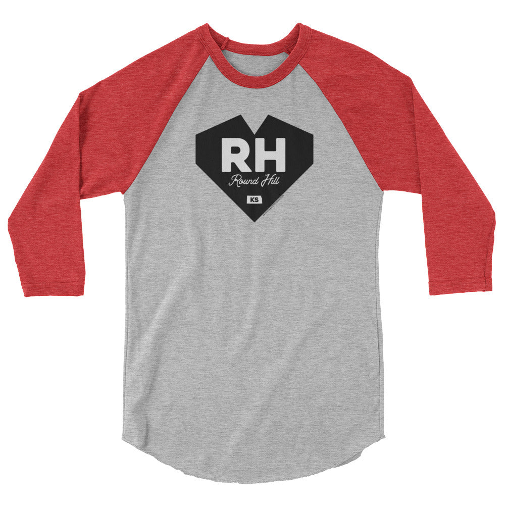 Round Hill Love - 3/4 Sleeve Raglan Shirt