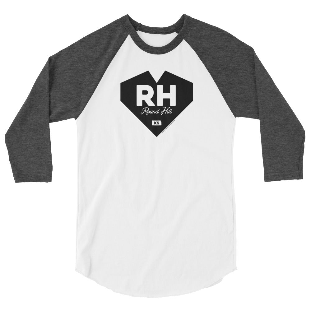 Round Hill Love - 3/4 Sleeve Raglan Shirt