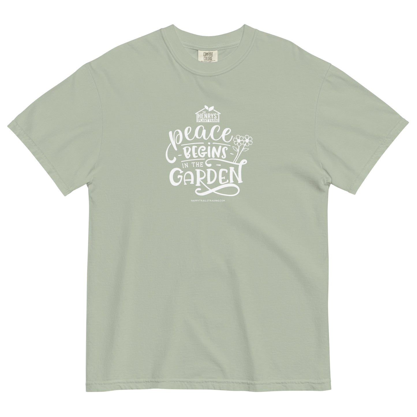 Peace Begins In The Garden - Unisex T-Shirt