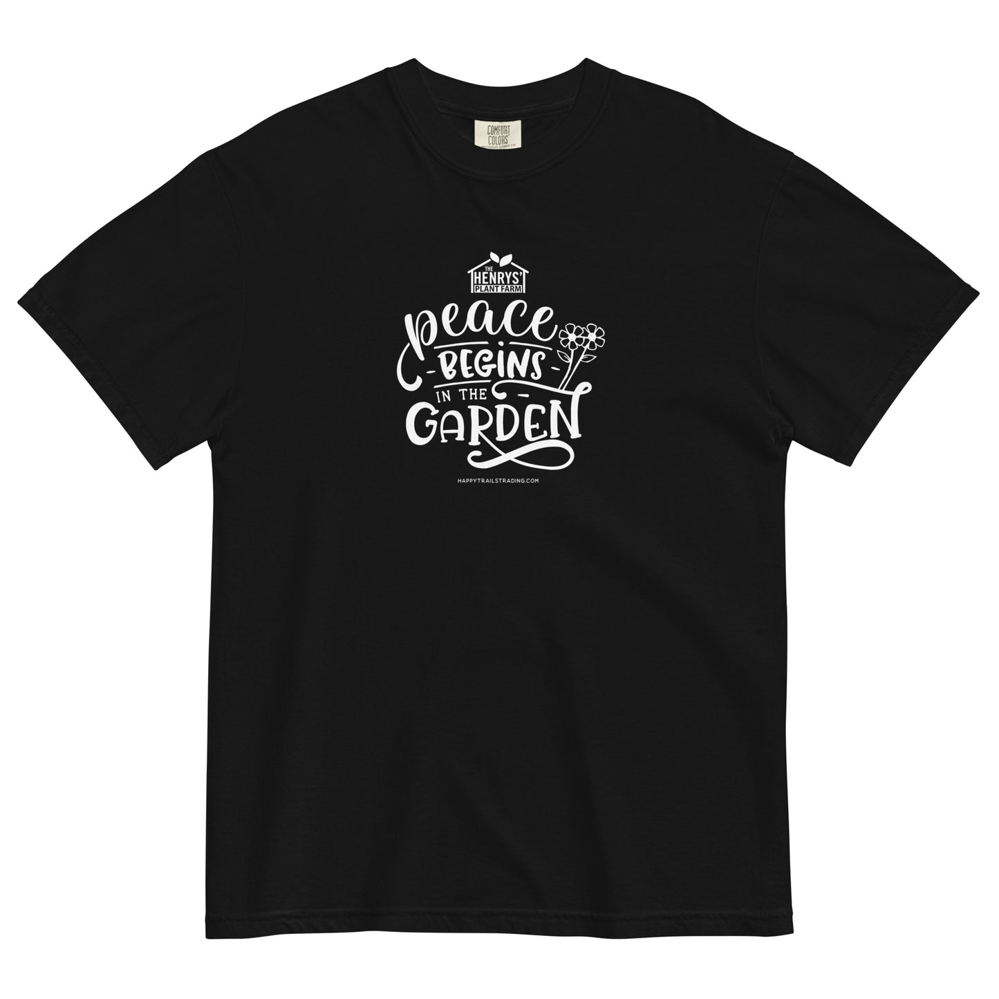 Peace Begins In The Garden - Unisex T-Shirt