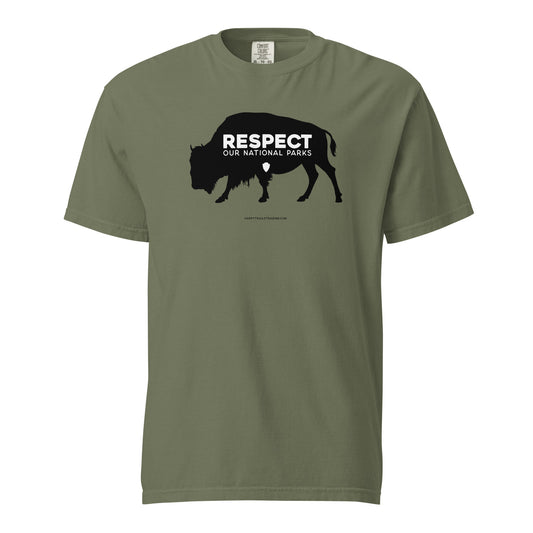 Respect Our National Parks Buffalo - Unisex T-Shirt