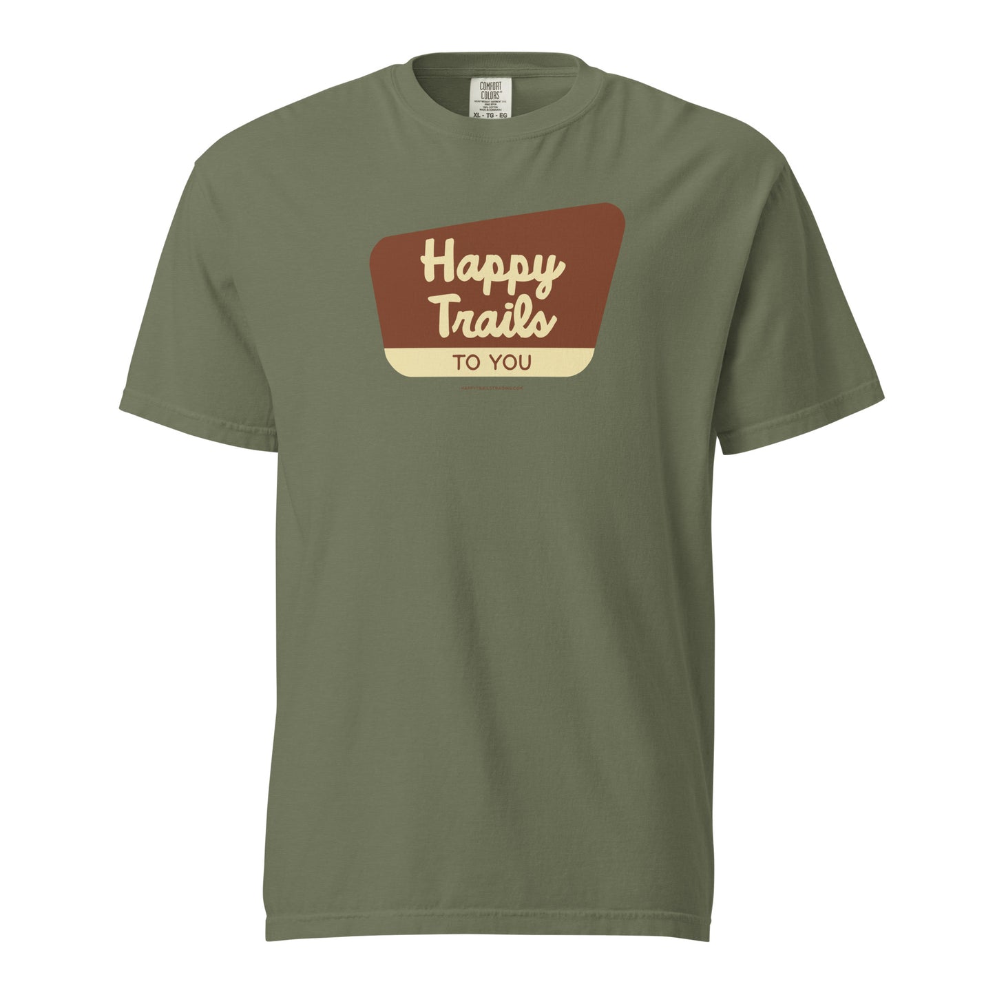 Happy Trails Welcome Sign - Unisex T-Shirt