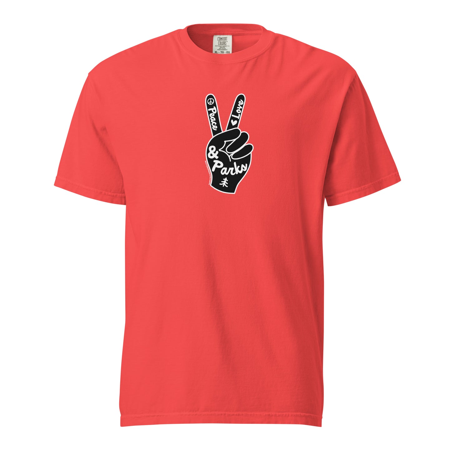 Peace, Love & Parks - Unisex T-Shirt