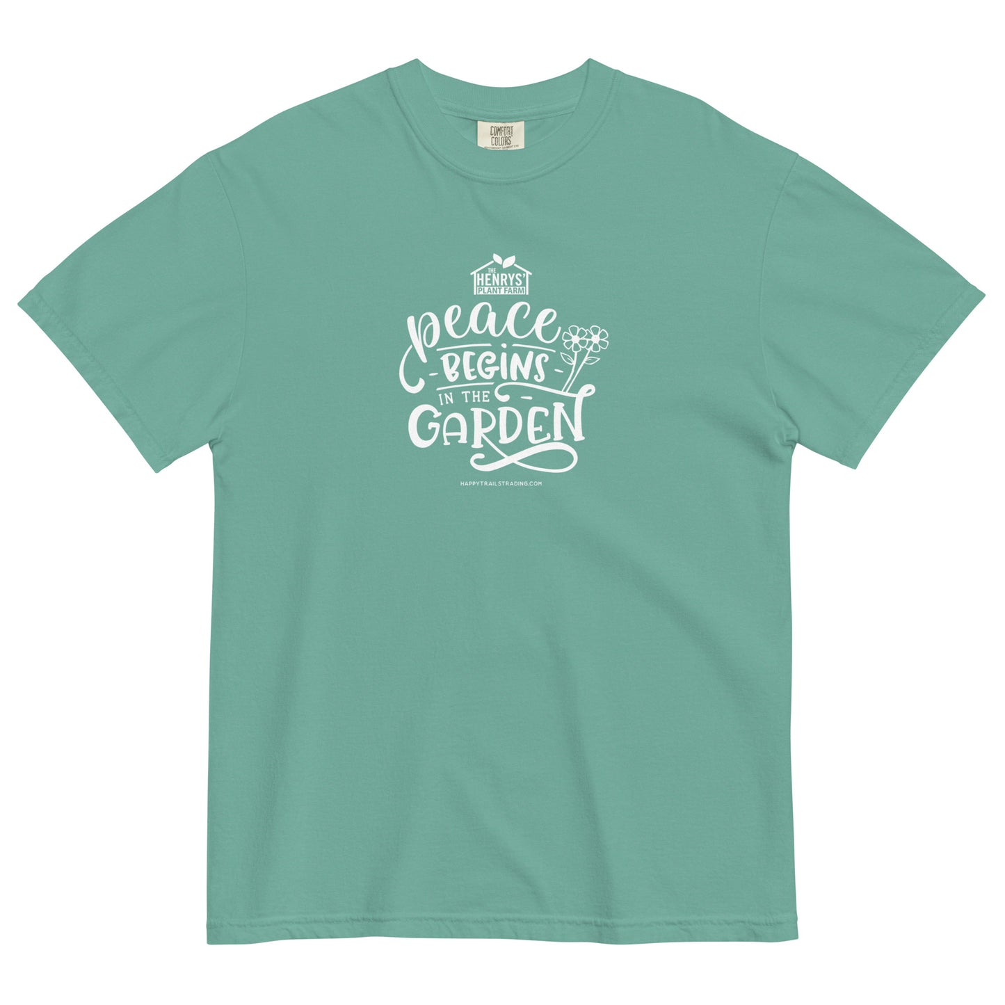 Peace Begins In The Garden - Unisex T-Shirt