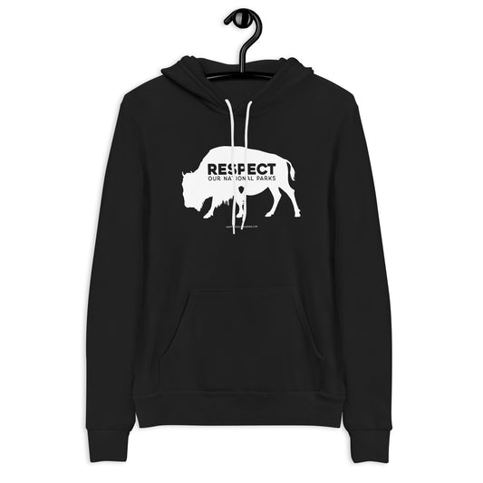Respect Our National Parks Buffalo - Unisex Hoodie