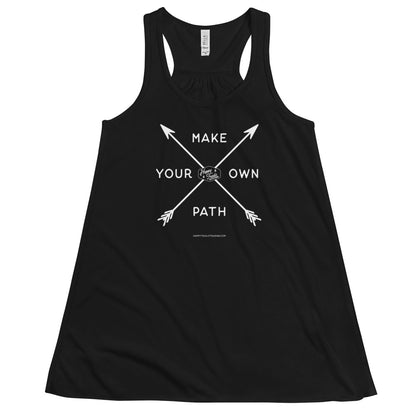 Make Your Own Path - Women's Flowy Racerback Tank