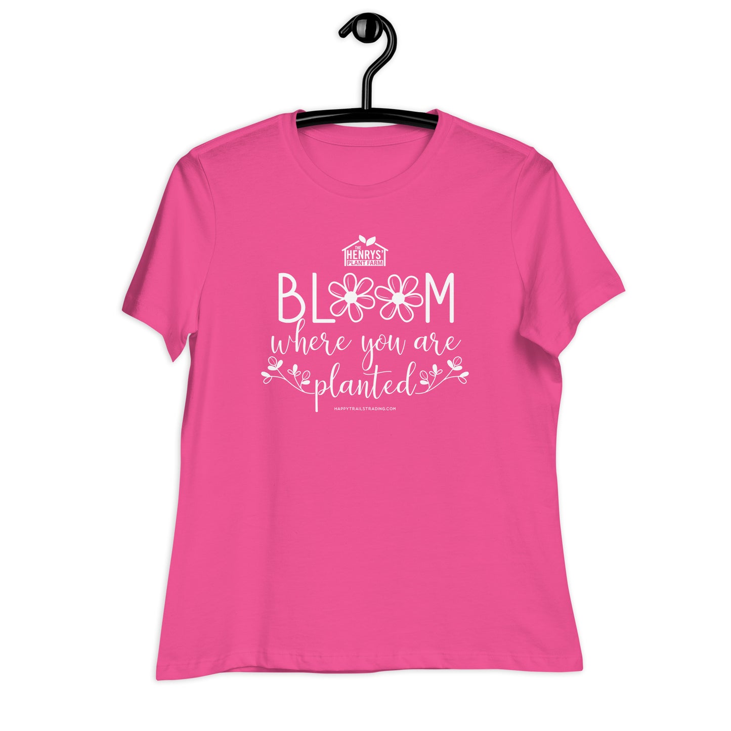 Bloom Where You Are Planted - Women's Relaxed T-Shirt