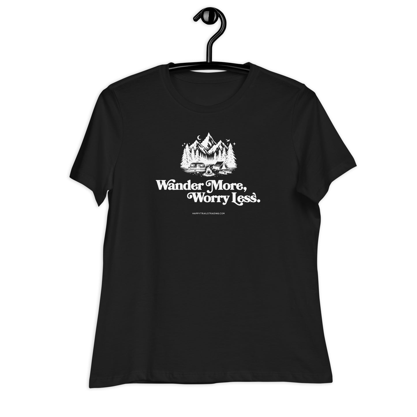 Wander More, Worry Less - Women's Relaxed T-Shirt