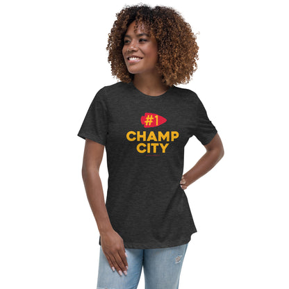 KC Champ City - Women's Relaxed T-Shirt